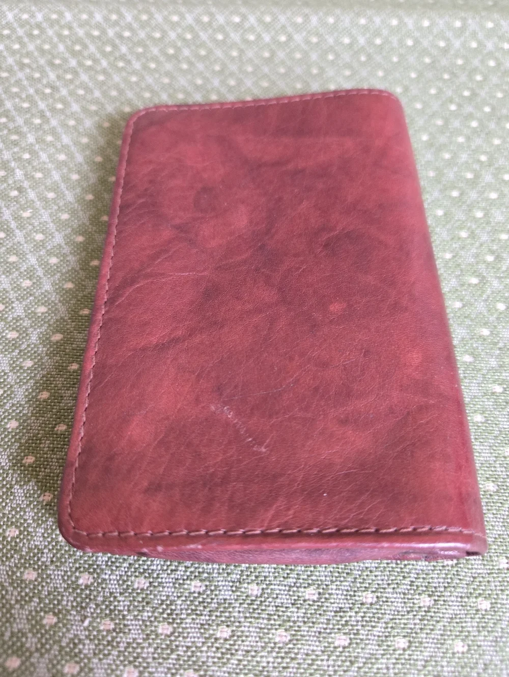Leather Bi-Fold Card Wallet